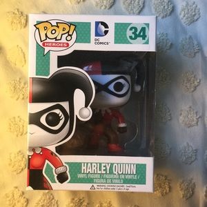 Harley Quinn Pop Hero’s #34 Funko Vinyl Figure